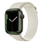 Dây đồng hồ nylon khóa bạc, Dành cho Apple Watch Ultra 49mm / Series 8&7 45mm / SE 2&6&SE&5&4 44mm, Dành cho Apple Watch Series 8&7 41mm / SE 2&6&SE&5&4 40mm / 3&2&1 38mm