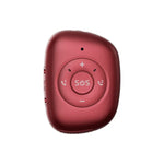 RF-V50 Chống nước IP67 4G LTE 3G 2G GSM Nút SOS Người cao tuổi Báo động khẩn cấp Định vị GPS, RF-V50 (Đen), RF-V50 (Đỏ)