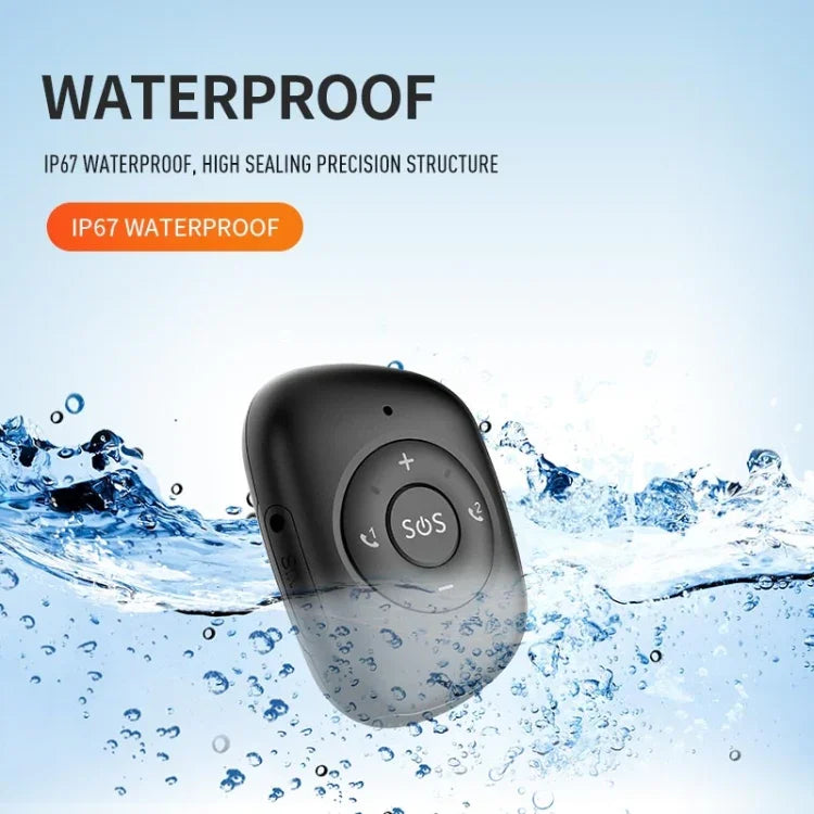 RF-V50 Chống nước IP67 4G LTE 3G 2G GSM Nút SOS Người cao tuổi Báo động khẩn cấp Định vị GPS, RF-V50 (Đen), RF-V50 (Đỏ)