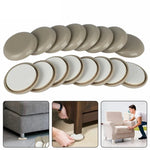Bộ 32 miếng lót chân bàn ghế tròn 25mm chống trượt, 32 trong 1 25mm