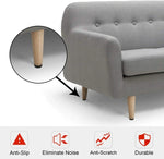 Bộ 40 miếng lót chân bàn ghế sofa EVA caro tròn 38mm chống trượt giảm tiếng ồn, 38mm