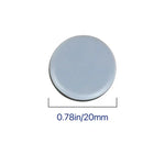 Bộ 16 miếng lót chân bàn ghế tròn 20mm chống trượt, 16 trong 1 20mm
