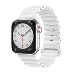 Dây đeo đồng hồ silicone, dành cho Apple Watch Ultra 49mm / Series 8&7 45mm / SE 2&6&SE&5&4 44mm, dành cho Apple Watch Series 8&7 41mm / SE 2&6&SE&5&4 40mm / 3&2&1 38mm