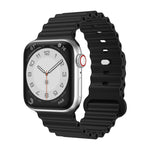 Dây đeo đồng hồ silicone, dành cho Apple Watch Ultra 49mm / Series 8&7 45mm / SE 2&6&SE&5&4 44mm, dành cho Apple Watch Series 8&7 41mm / SE 2&6&SE&5&4 40mm / 3&2&1 38mm