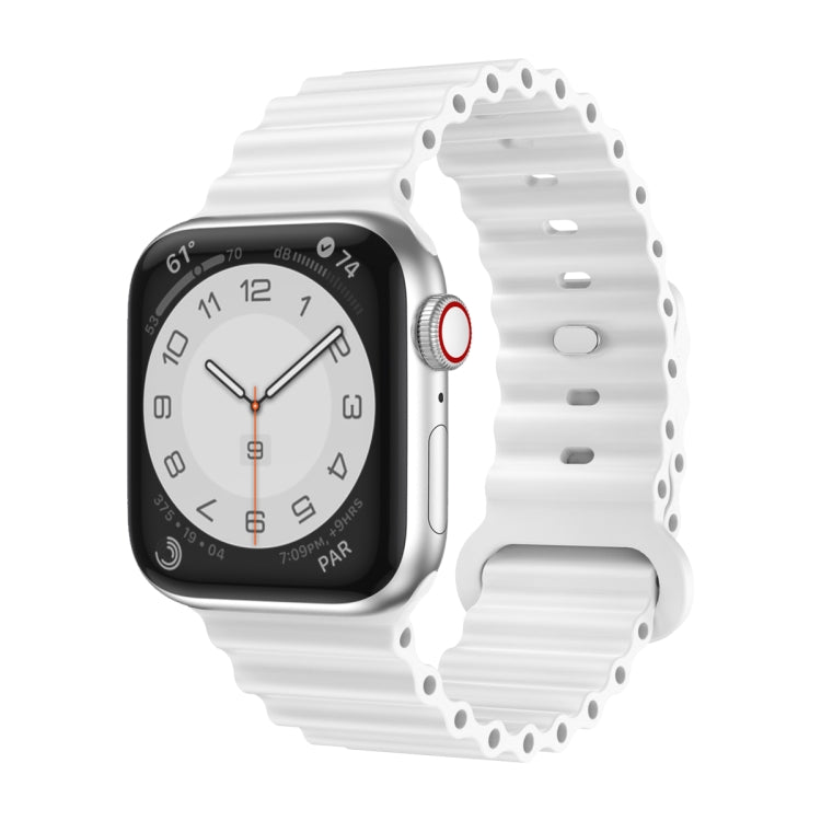 Dây đeo đồng hồ silicone, dành cho Apple Watch Ultra 49mm / Series 8&7 45mm / SE 2&6&SE&5&4 44mm, dành cho Apple Watch Series 8&7 41mm / SE 2&6&SE&5&4 40mm / 3&2&1 38mm