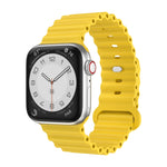 Dây đeo đồng hồ silicone, dành cho Apple Watch Ultra 49mm / Series 8&7 45mm / SE 2&6&SE&5&4 44mm, dành cho Apple Watch Series 8&7 41mm / SE 2&6&SE&5&4 40mm / 3&2&1 38mm