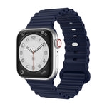 Dây đeo đồng hồ silicone, dành cho Apple Watch Ultra 49mm / Series 8&7 45mm / SE 2&6&SE&5&4 44mm, dành cho Apple Watch Series 8&7 41mm / SE 2&6&SE&5&4 40mm / 3&2&1 38mm