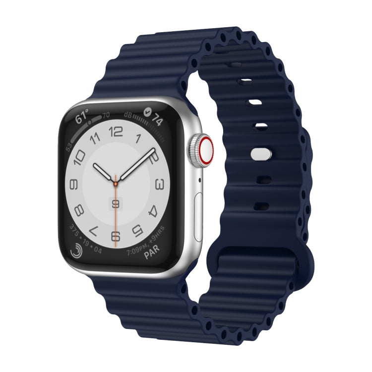 Dây đeo đồng hồ silicone, dành cho Apple Watch Ultra 49mm / Series 8&7 45mm / SE 2&6&SE&5&4 44mm, dành cho Apple Watch Series 8&7 41mm / SE 2&6&SE&5&4 40mm / 3&2&1 38mm