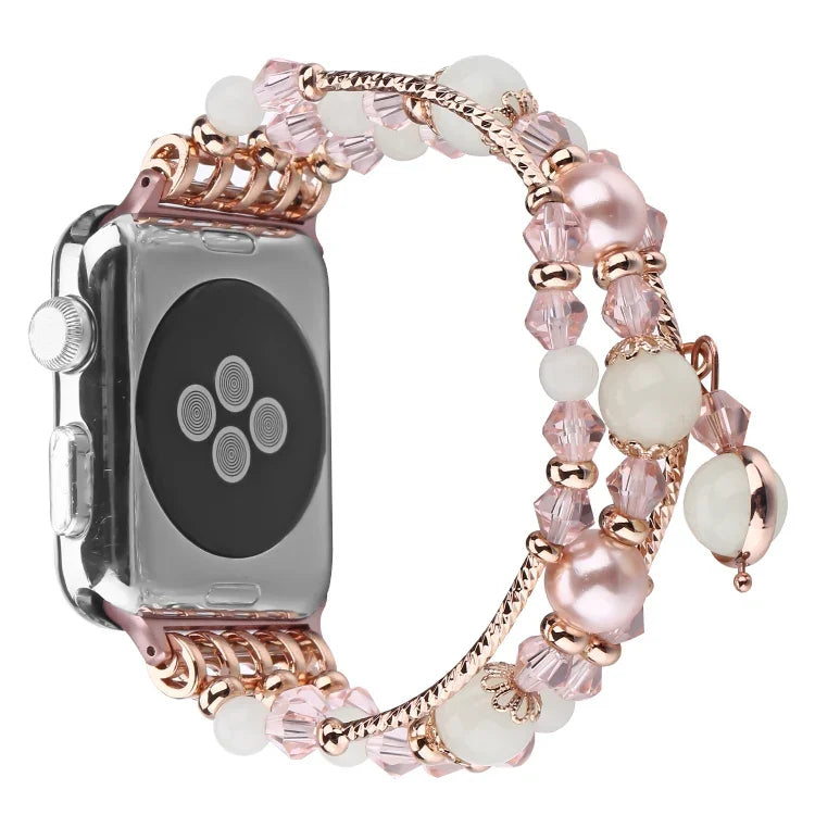 Dây đồng hồ mã não phát quang, Dành cho Apple Watch 5 & 4 40mm / 3 & 2 & 1 38mm, Dành cho Apple Watch Ultra 49mm / Series 8&7 45mm / SE 2&6&SE&5&4 44mm / 3&2&1 42mm
