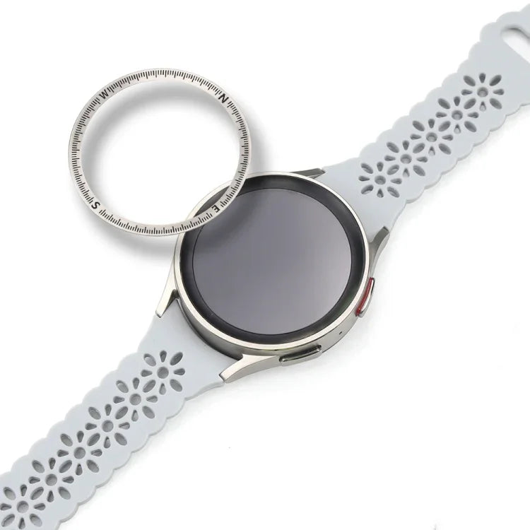 Vành đồng hồ kim loại thang la bàn, cho Samsung Galaxy Watch 5 Pro