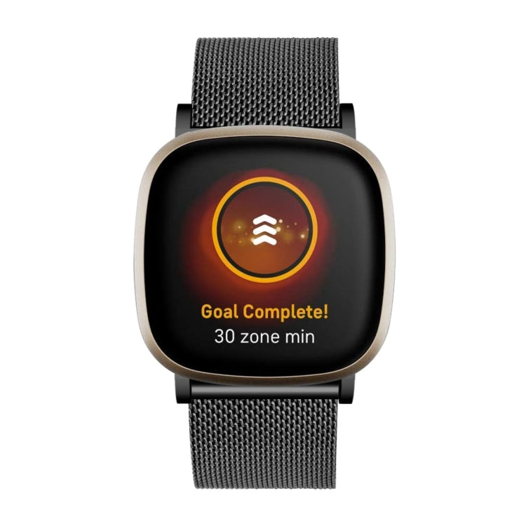 Milan Buckle Metal Watch Band, For Fitbit Versa 3 / Sense, For Fitbit Versa 4 / Sense 2