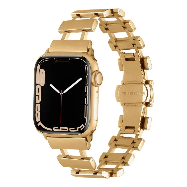 Dây đồng hồ thép không gỉ rỗng, Dành cho Apple Watch Ultra 49mm / Series 8&7 45mm, Dành cho Apple Watch Series 8&7 41mm / SE 2&6&SE&5&4 40mm