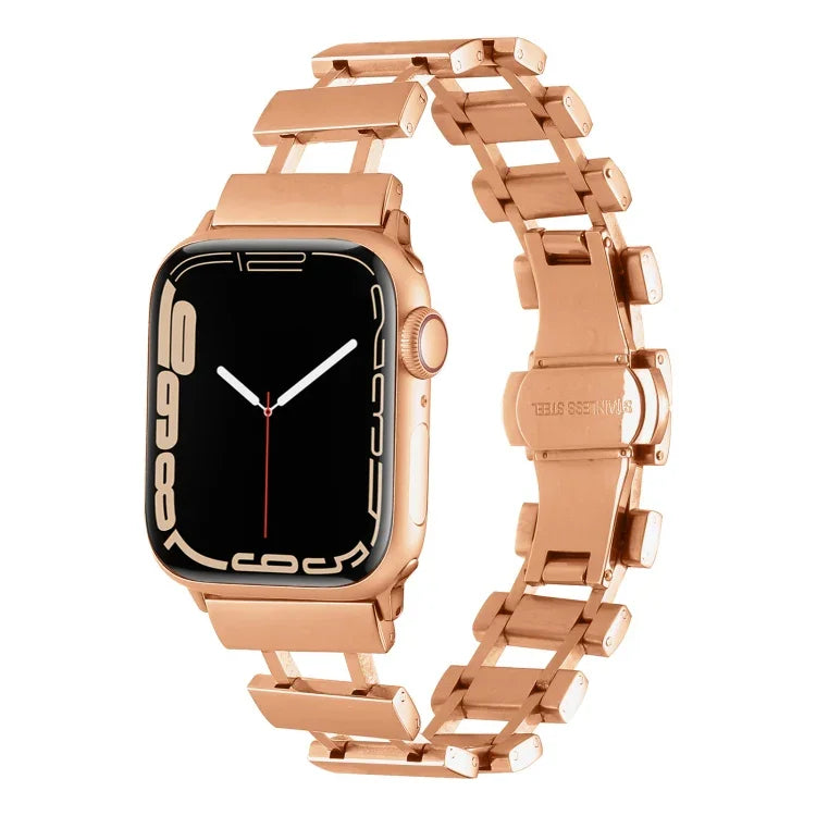 Dây đồng hồ thép không gỉ rỗng, Dành cho Apple Watch Ultra 49mm / Series 8&7 45mm, Dành cho Apple Watch Series 8&7 41mm / SE 2&6&SE&5&4 40mm
