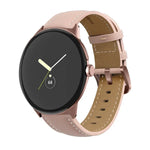 Dây đồng hồ da thật khâu đuôi nhọn, dành cho Google Pixel Watch 4 / 3 / 2 / 1 41mm
