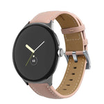 Dây đồng hồ da thật khâu đuôi nhọn, dành cho Google Pixel Watch 4 / 3 / 2 / 1 41mm