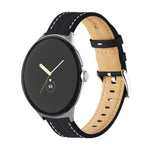 Dây đồng hồ da thật có rãnh, Dành cho Google Pixel Watch 4 / 3 / 2 / 1 41mm