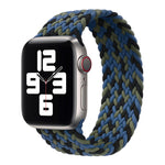 Dây đồng hồ nylon bện một vòng cho Apple Watch Series 8&7 41mm / SE 2&6&SE&5&4 40mm / 3&2&1 38mm, cho Apple Watch Series 8&7 41mm, 145mm, cho Apple Watch Series 8&7 41mm, 145mm