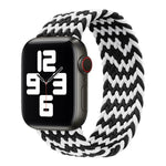 Dây đồng hồ nylon bện một vòng cho Apple Watch Series 8&7 41mm / SE 2&6&SE&5&4 40mm / 3&2&1 38mm, Dành cho Apple Watch Series 8&7 41mm,155mm, Dành cho Apple Watch Series 8&7 41mm, 155mm