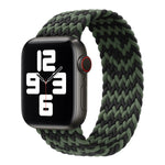 Dây đồng hồ nylon bện một vòng cho Apple Watch Series 8&7 41mm / SE 2&6&SE&5&4 40mm / 3&2&1 38mm, Dành cho Apple Watch Series 8&7 41mm,155mm, Dành cho Apple Watch Series 8&7 41mm, 155mm