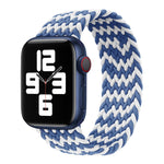 Dây đồng hồ nylon bện một vòng cho Apple Watch Series 8&7 41mm / SE 2&6&SE&5&4 40mm / 3&2&1 38mm, Dành cho Apple Watch Series 8&7 41mm,155mm, Dành cho Apple Watch Series 8&7 41mm, 155mm