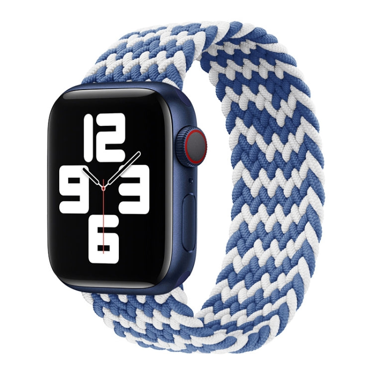 Dây đồng hồ nylon bện một vòng cho Apple Watch Series 8&7 41mm / SE 2&6&SE&5&4 40mm / 3&2&1 38mm, Dành cho Apple Watch Series 8&7 41mm,155mm, Dành cho Apple Watch Series 8&7 41mm, 155mm