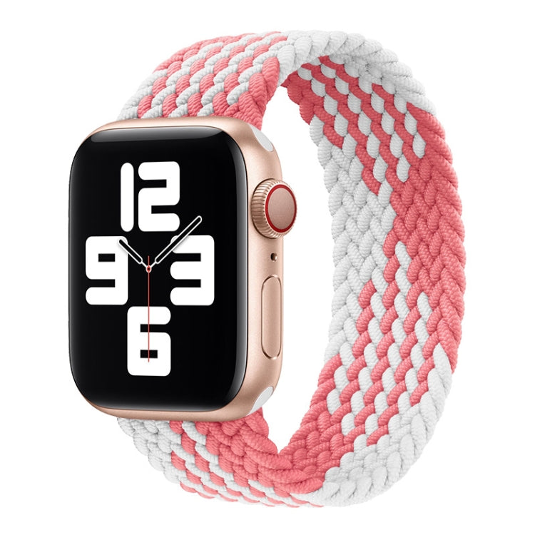 Dây đồng hồ nylon bện một vòng cho Apple Watch Series 8&7 41mm / SE 2&6&SE&5&4 40mm / 3&2&1 38mm, Dành cho Apple Watch Series 8&7 41mm,155mm, Dành cho Apple Watch Series 8&7 41mm, 155mm