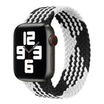 Dây đồng hồ nylon bện một vòng cho Apple Watch Series 8&7 41mm / SE 2&6&SE&5&4 40mm / 3&2&1 38mm, Dành cho Apple Watch Series 8&7 41mm,155mm, Dành cho Apple Watch Series 8&7 41mm, 155mm