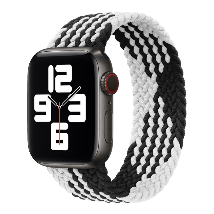 Dây đồng hồ nylon bện một vòng cho Apple Watch Series 8&7 41mm / SE 2&6&SE&5&4 40mm / 3&2&1 38mm, Dành cho Apple Watch Series 8&7 41mm,155mm, Dành cho Apple Watch Series 8&7 41mm, 155mm