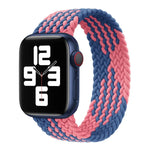 Dây đồng hồ nylon bện một vòng cho Apple Watch Series 8&7 41mm / SE 2&6&SE&5&4 40mm / 3&2&1 38mm, Dành cho Apple Watch Series 8&7 41mm,155mm, Dành cho Apple Watch Series 8&7 41mm, 155mm