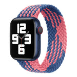 Dây đồng hồ nylon bện một vòng cho Apple Watch Series 8&7 41mm / SE 2&6&SE&5&4 40mm / 3&2&1 38mm, Dành cho Apple Watch Series 8&7 41mm,155mm, Dành cho Apple Watch Series 8&7 41mm, 155mm
