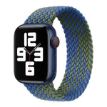 Dây đồng hồ nylon bện một vòng cho Apple Watch Series 8&7 41mm / SE 2&6&SE&5&4 40mm / 3&2&1 38mm, Dành cho Apple Watch Series 8&7 41mm,155mm, Dành cho Apple Watch Series 8&7 41mm, 155mm