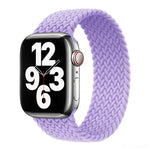 Dây đồng hồ nylon bện một vòng cho Apple Watch Series 8&7 41mm / SE 2&6&SE&5&4 40mm / 3&2&1 38mm, Dành cho Apple Watch Series 8&7 41mm,155mm, Dành cho Apple Watch Series 8&7 41mm, 155mm