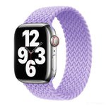 Dây đồng hồ nylon bện một vòng cho Apple Watch Series 8&7 41mm / SE 2&6&SE&5&4 40mm / 3&2&1 38mm, Dành cho Apple Watch Series 8&7 41mm,155mm, Dành cho Apple Watch Series 8&7 41mm, 155mm