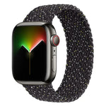 Dây đồng hồ nylon bện một vòng cho Apple Watch Series 8&7 41mm / SE 2&6&SE&5&4 40mm / 3&2&1 38mm, Dành cho Apple Watch Series 8&7 41mm,155mm, Dành cho Apple Watch Series 8&7 41mm, 155mm