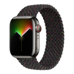 Dây đồng hồ nylon bện một vòng cho Apple Watch Series 8&7 41mm / SE 2&6&SE&5&4 40mm / 3&2&1 38mm, Dành cho Apple Watch Series 8&7 41mm,155mm, Dành cho Apple Watch Series 8&7 41mm, 155mm