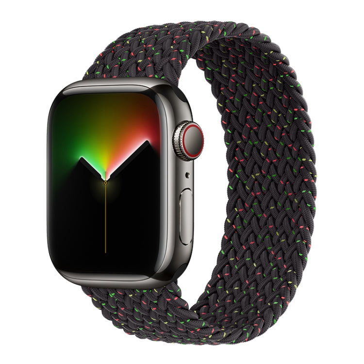 Dây đồng hồ nylon bện một vòng cho Apple Watch Series 8&7 41mm / SE 2&6&SE&5&4 40mm / 3&2&1 38mm, Dành cho Apple Watch Series 8&7 41mm,155mm, Dành cho Apple Watch Series 8&7 41mm, 155mm
