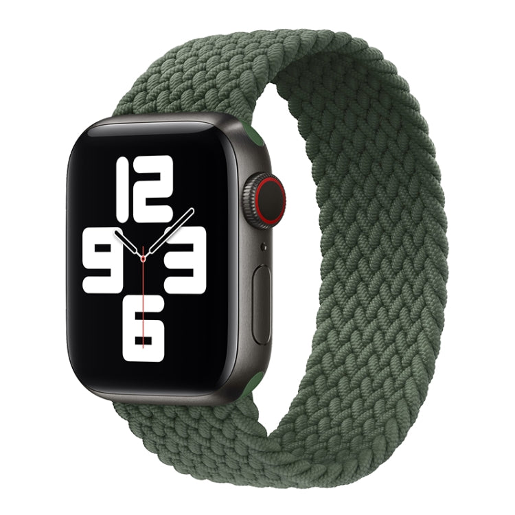 Dây đồng hồ nylon bện một vòng cho Apple Watch Series 8&7 41mm / SE 2&6&SE&5&4 40mm / 3&2&1 38mm, Dành cho Apple Watch Series 8&7 41mm,155mm, Dành cho Apple Watch Series 8&7 41mm, 155mm