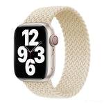 Dây đồng hồ nylon bện một vòng cho Apple Watch Series 8&7 41mm / SE 2&6&SE&5&4 40mm / 3&2&1 38mm, Dành cho Apple Watch Series 8&7 41mm,155mm, Dành cho Apple Watch Series 8&7 41mm, 155mm