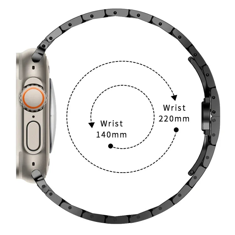 Dây đồng hồ thép, Dành cho Apple Watch Series 8&7 41mm / SE 2&6&SE&5&4 40mm / 3&2&1 38mm, Dành cho Apple Watch Ultra 49mm / Series 8&7 45mm / SE 2&6&SE&5&4 44mm / 3&2&1 42mm