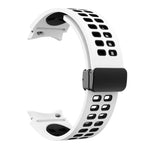 Dây đồng hồ silicone khóa gập lỗ đôi, cho Samsung Galaxy Watch5 Pro