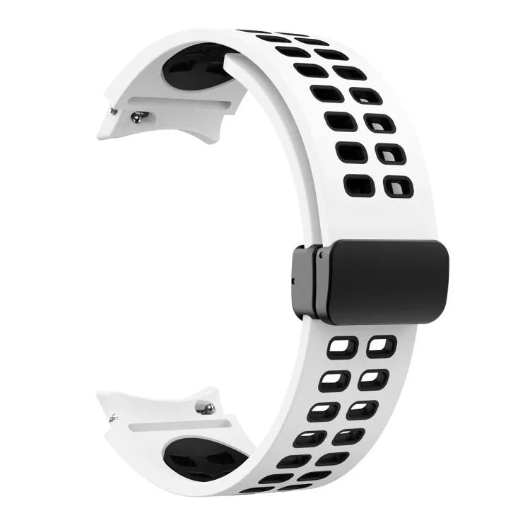 Dây đồng hồ silicone khóa gập lỗ đôi, cho Samsung Galaxy Watch5 Pro