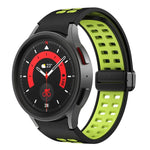 Dây đồng hồ silicone khóa gập lỗ đôi, cho Samsung Galaxy Watch5 Pro