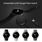 Cáp Sạc Từ Tính Đồng Hồ Thông Minh, Chiều dài: 1m, Dành cho Cổng Type-C Google Pixel Watch, Dành cho Cổng USB Google Pixel Watch