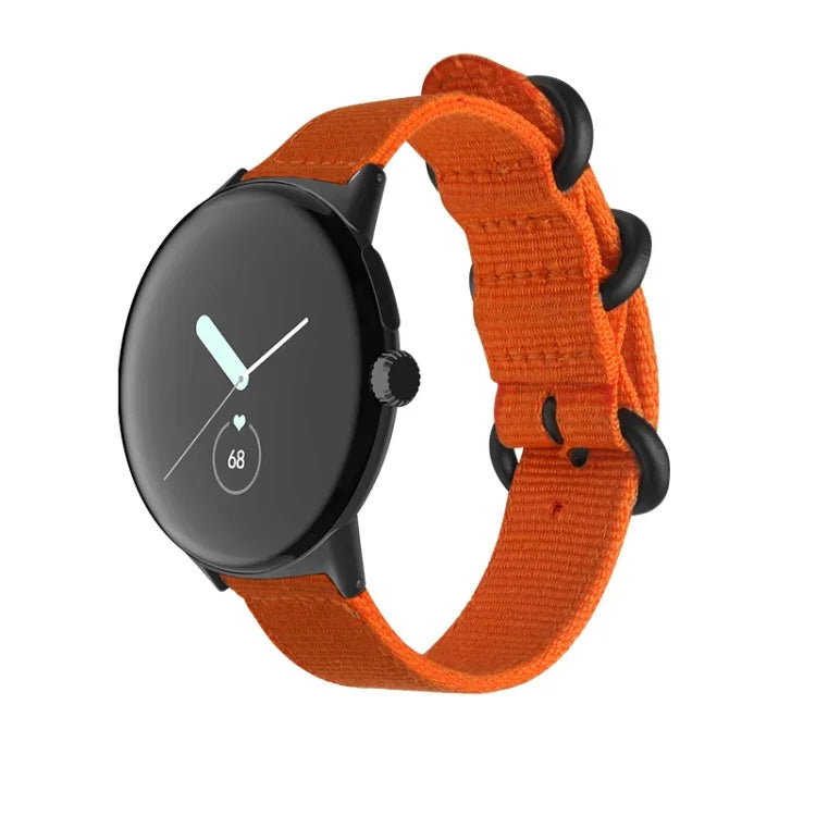 Dây Đồng Hồ Khóa Thép Nylon Dệt, Dành cho Google Pixel Watch 4 / 3 / 2 / 1 41mm