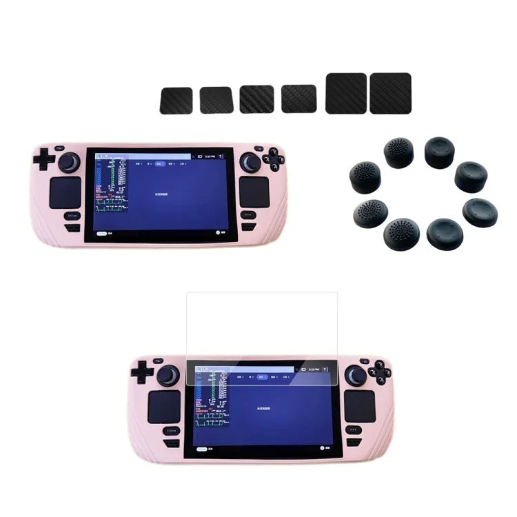 Ốp bảo vệ máy chơi game bằng silicone chống sốc, Ốp bảo vệ màu hồng
