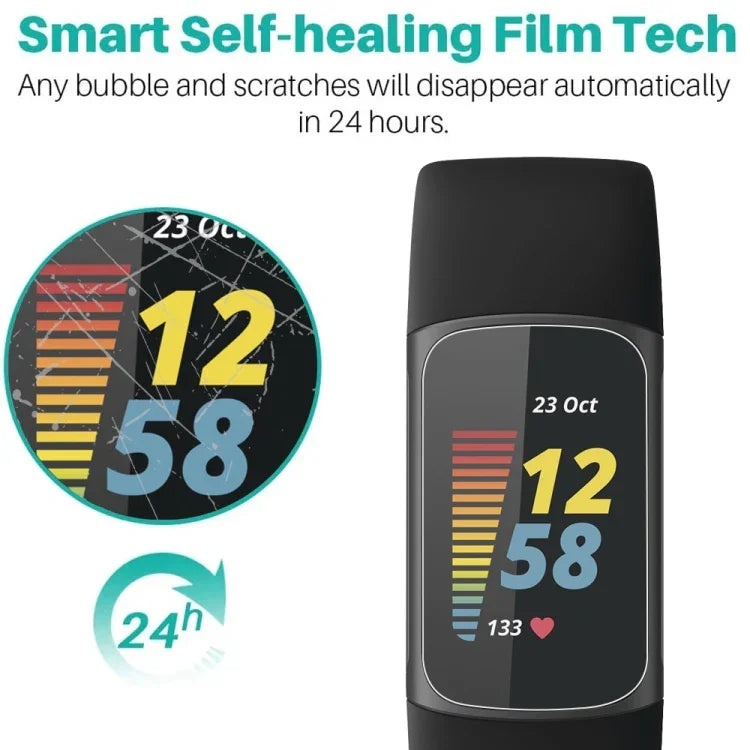 Miếng dán bảo vệ màn hình đồng hồ Hydrogel mềm, Dành cho Fitbit Charge 5, Dành cho OPPO Watch Free, Dành cho Google Pixel Watch, Dành cho Garmin Move Sport