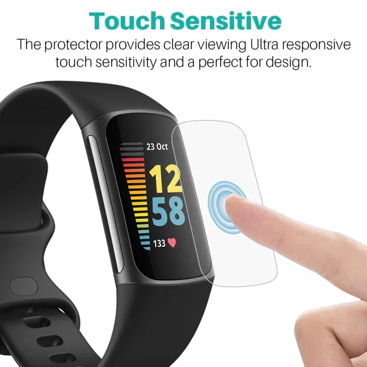 Miếng dán bảo vệ màn hình đồng hồ Hydrogel mềm, Dành cho Fitbit Charge 5, Dành cho OPPO Watch Free, Dành cho Google Pixel Watch, Dành cho Garmin Move Sport