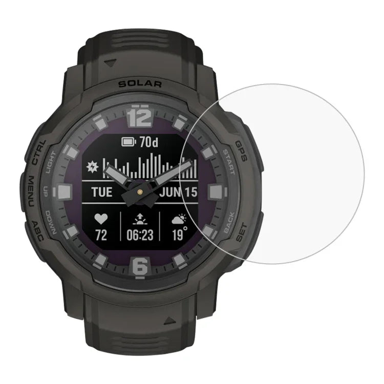 Miếng dán kính cường lực bảo vệ màn hình dành cho đồng hồ thông minh Huawei Watch GT 2 42mm, Garmin Fenix 7S, Realme Watch, Amazfit Falcon, Huawei Watch GT 2 42mm, Huawei Watch GT 3 42mm, Garmin Forerunner 158, Garmin Instinct Crossover