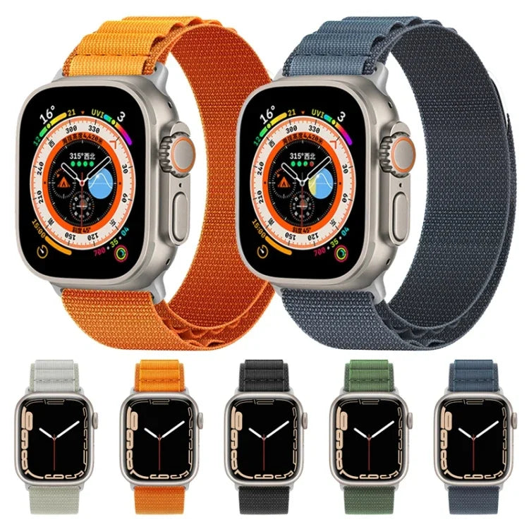 Dây đồng hồ vòng nylon, Dành cho Apple Watch Ultra 49mm / Series 8&7 45mm, Dành cho Apple Watch Series 8&7 41mm / SE 2&6&SE&5&4 40mm