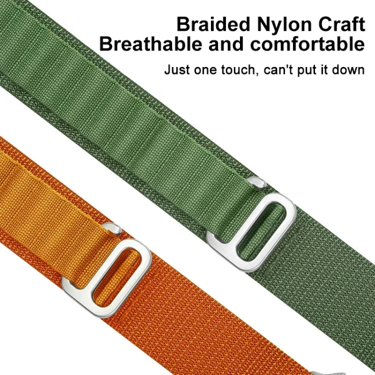 Dây đồng hồ vòng nylon, Dành cho Apple Watch Ultra 49mm / Series 8&7 45mm, Dành cho Apple Watch Series 8&7 41mm / SE 2&6&SE&5&4 40mm